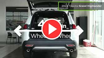 Toyota Grand Highlander Cargo Space Measurements