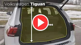 Volkswagen Tiguan Cargo Space Measurements