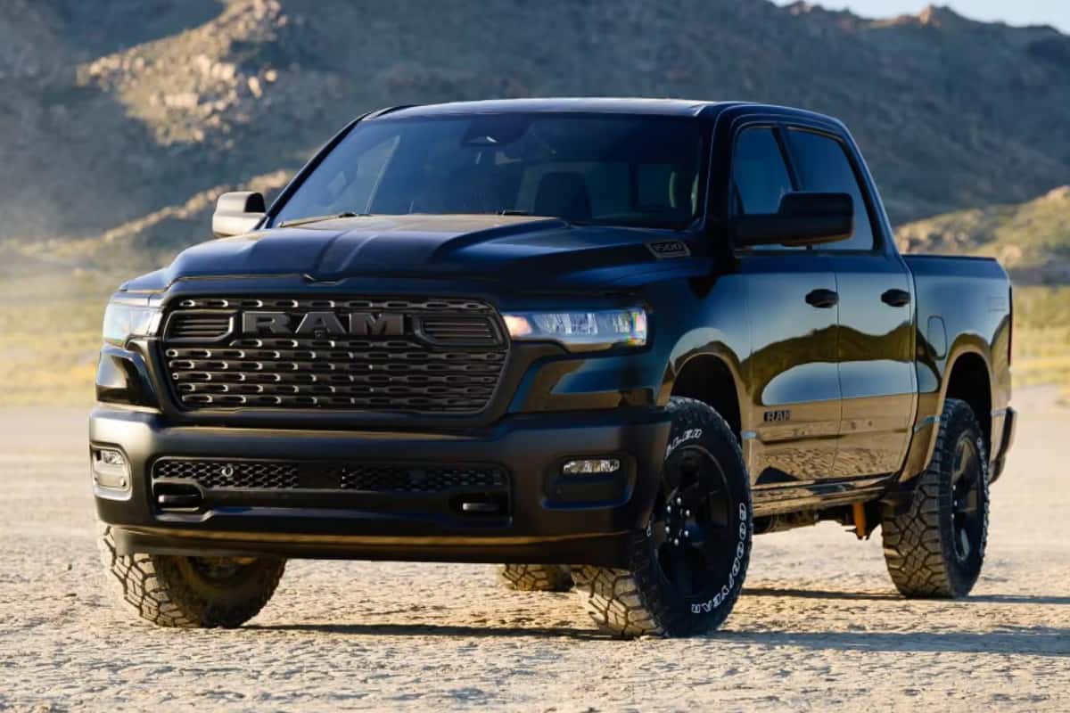 RAM truck parked