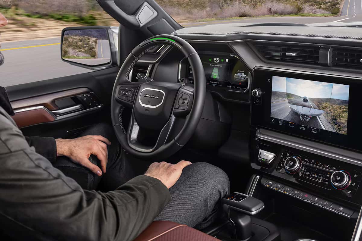GMC interior features