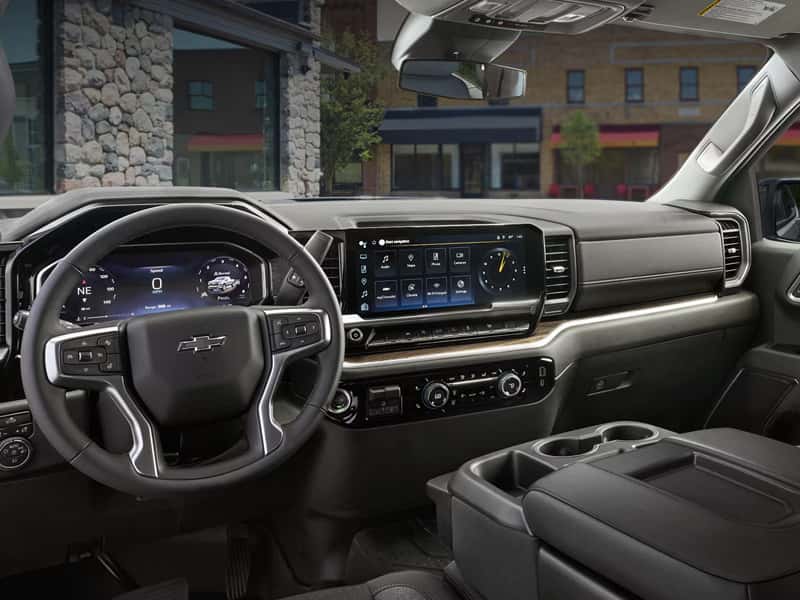 Chevrolet Silverado 1500 interior and seating