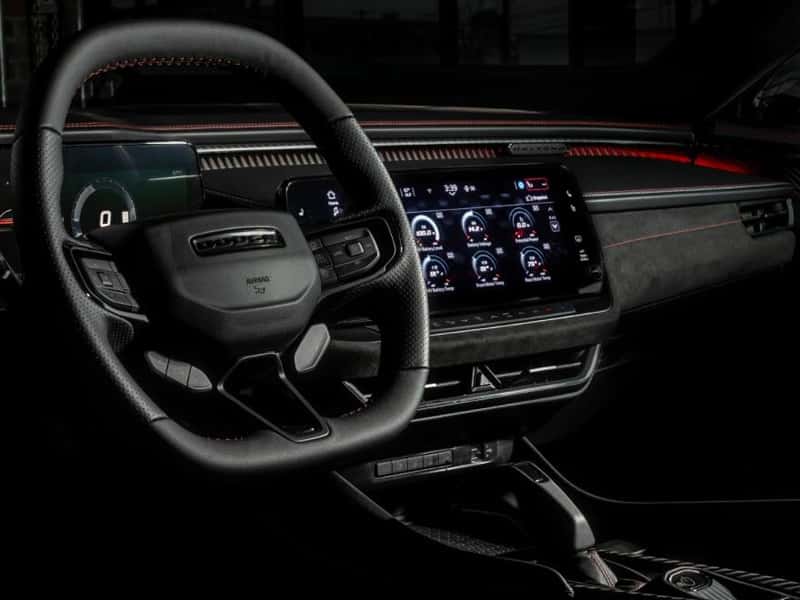 Dodge Charger interior and seating