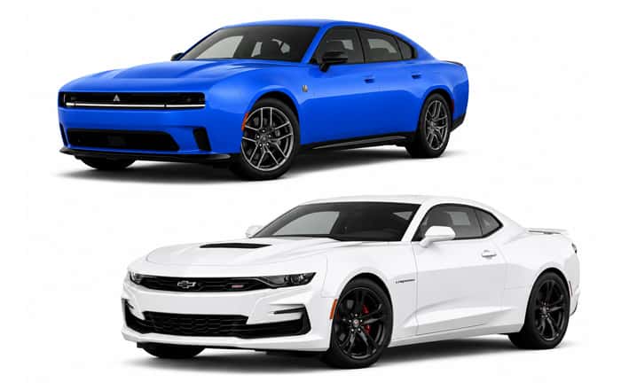 Dodge Charger vs Chevrolet Camaro comparison
