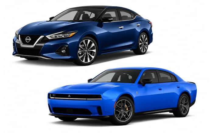 Dodge Charger vs Nissan Maxima comparison