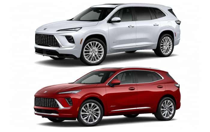 Buick Enclave vs Buick Envision comparison