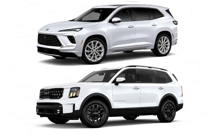 Buick Enclave vs Kia Telluride comparison