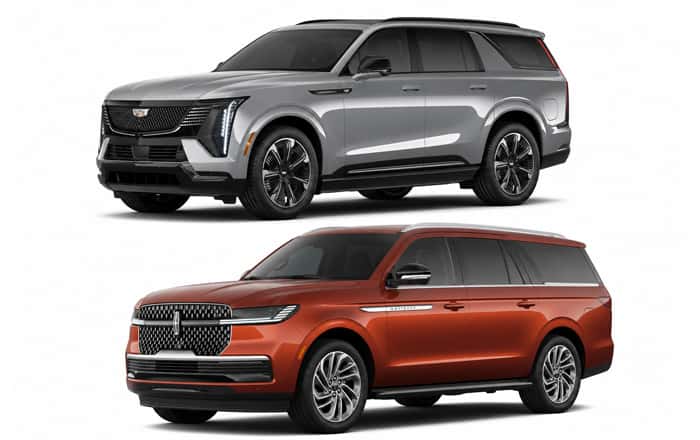 Cadillac Escalade vs Lincoln Navigator comparison