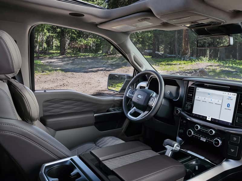 Ford F-150 interior and seating