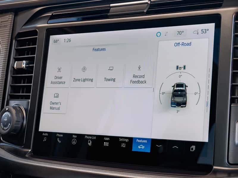 Ford F-150 technology and driver assistance
