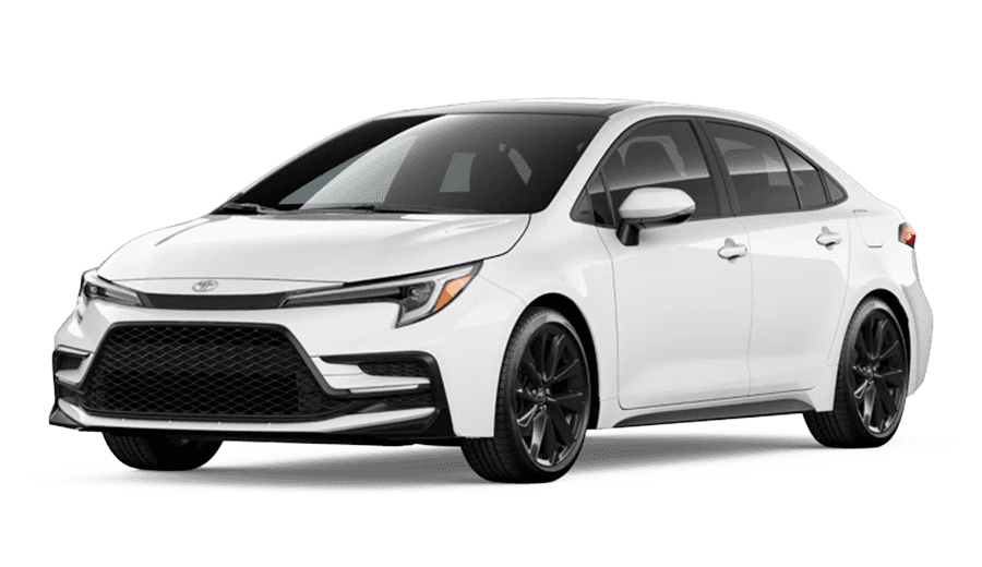Toyota Corolla sedan trim levels image