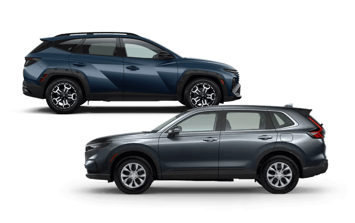 Hyundai Tucson and Honda CR-V comparison