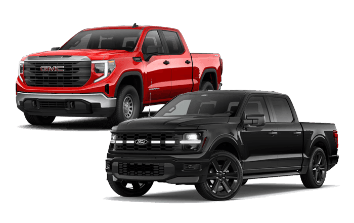 GMC Sierra 1500 and Ford F-150 comparison