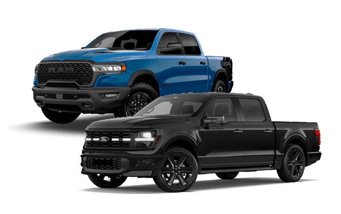 Ram 1500 and Ford F-150 comparison