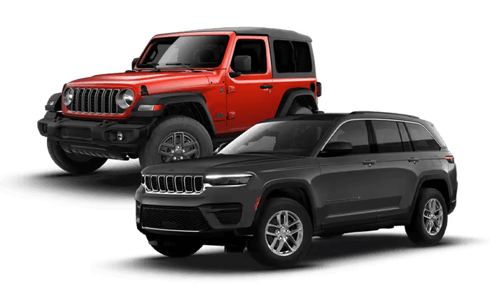 Jeep Wrangler and Jeep Grand Cherokee comparison