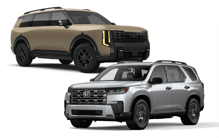 Kia Telluride and Honda Pilot comparison