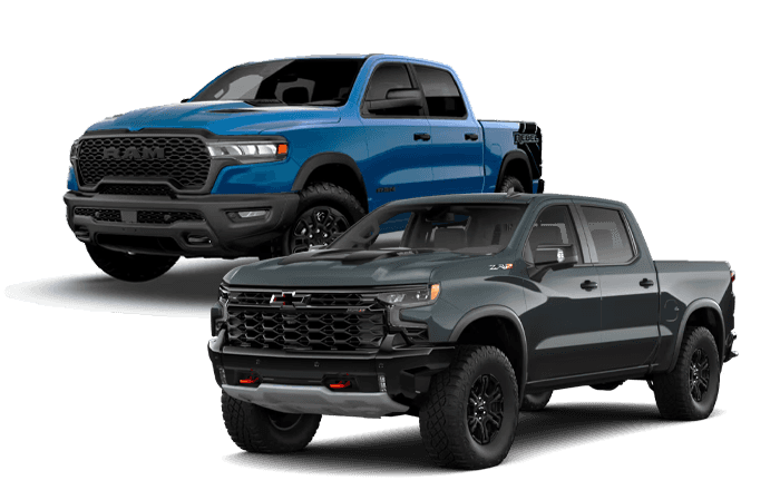 Ram 1500 and Chevrolet Silverado 1500 comparison