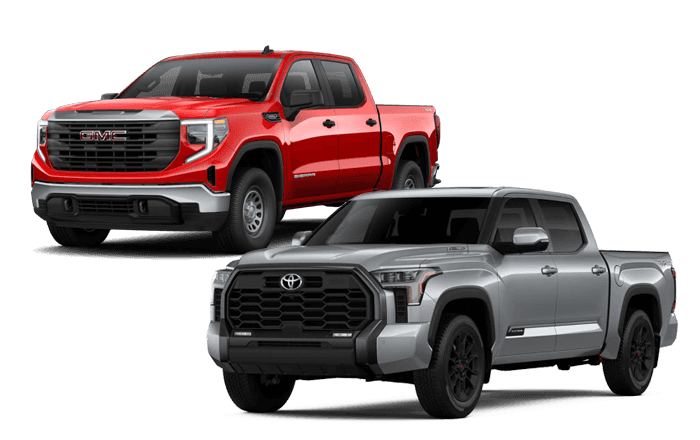 GMC Sierra 1500 and Toyota Tundra comparison