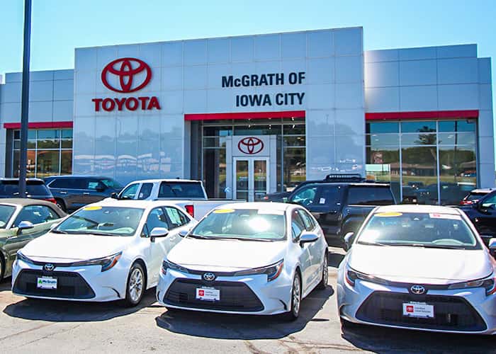 Visit McGrath Toyota of Iowa City
