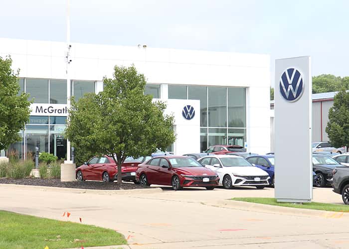 McGrath Volkswagen of Dubuque service center in Dubuque, Iowa