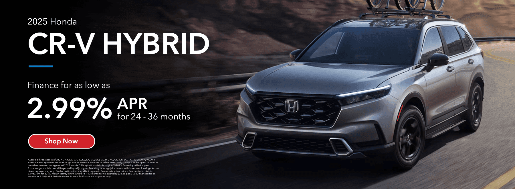 2025 Honda CR-V Hybrid APR