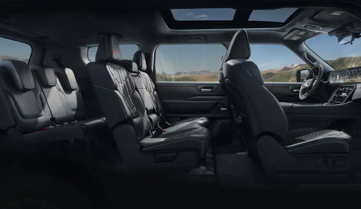 2026 Nissan Armada premium interior seating