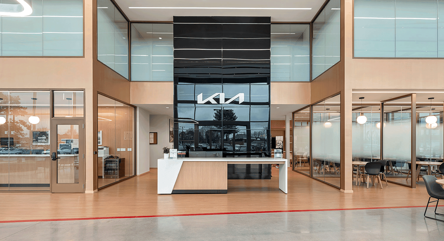 mechanicsville kia showroom