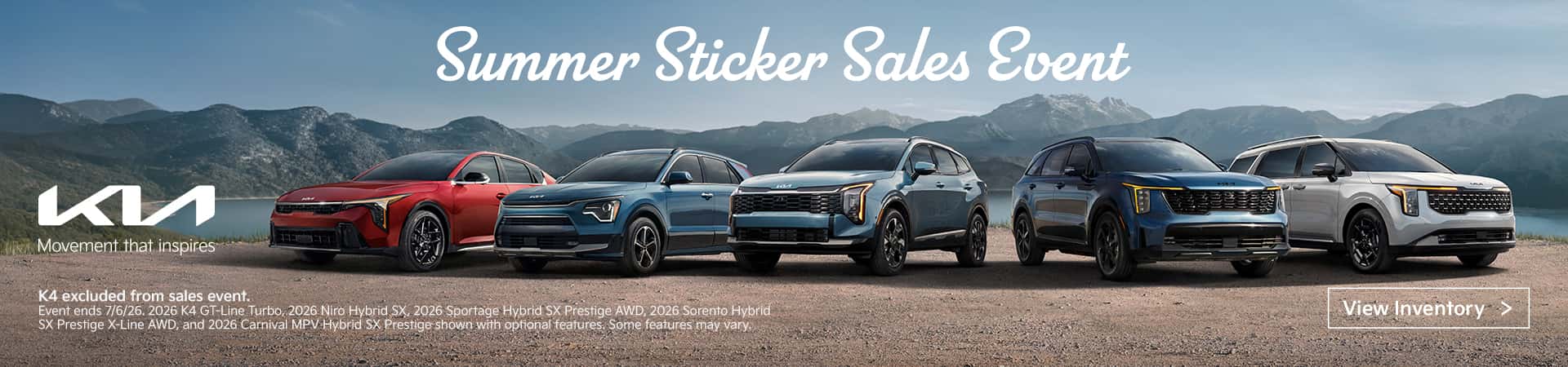 Summer Sticker Sales Event