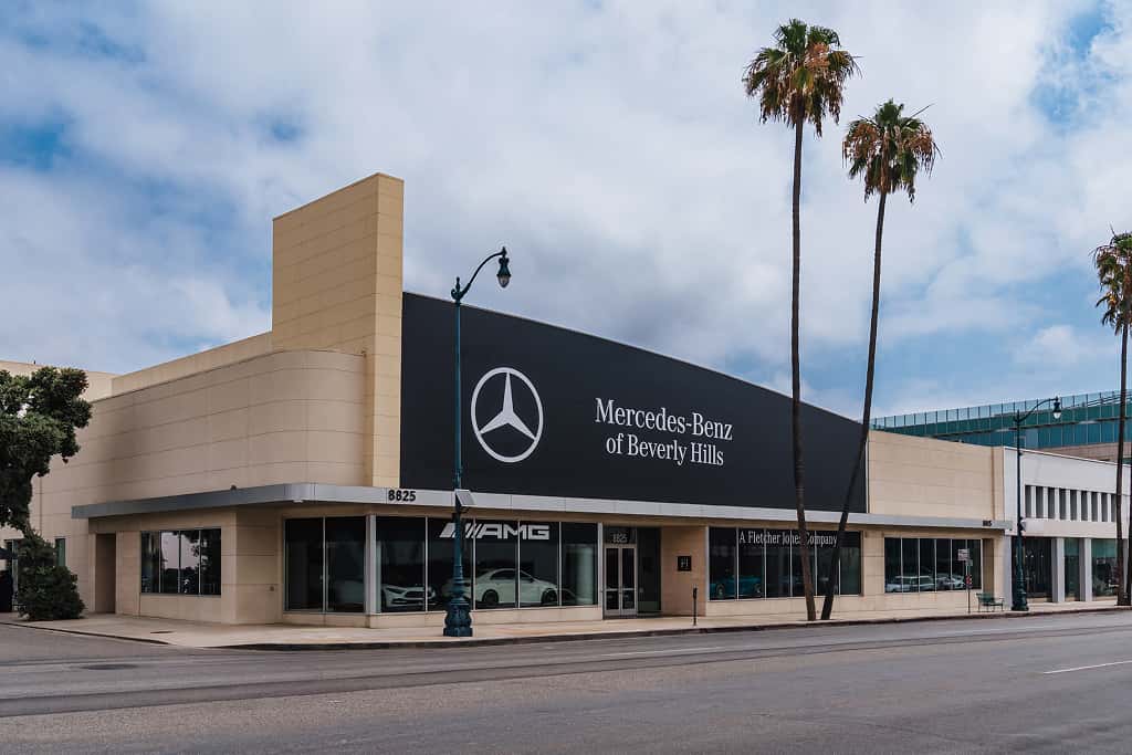 dealership front