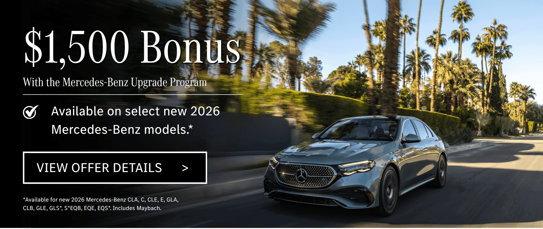 1500 Bonus Upgrade Program Desktop Website Slider