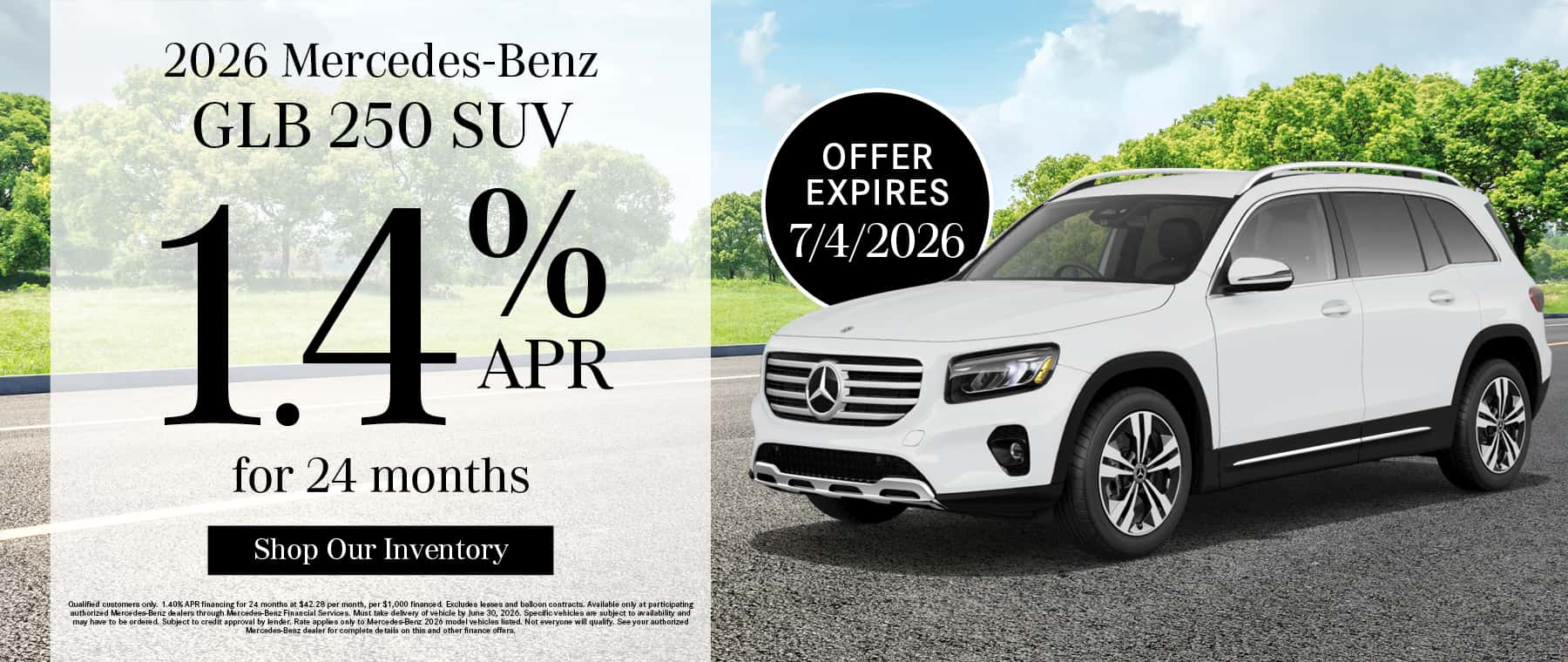 2026 Mercedes-Benz GLB 250 SUV Models