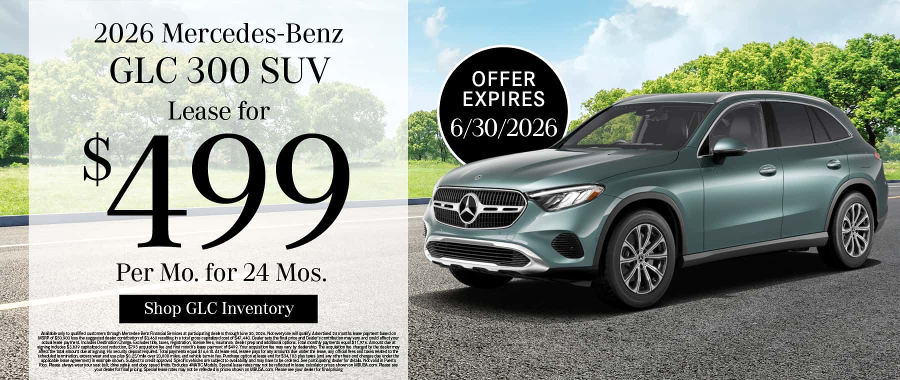 2026 Mercedes-Benz GLC 300 SUV Models