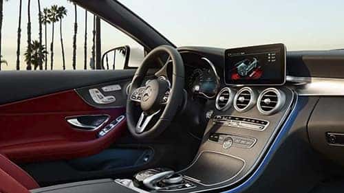 used mercedes benz c class convertible for sale interior