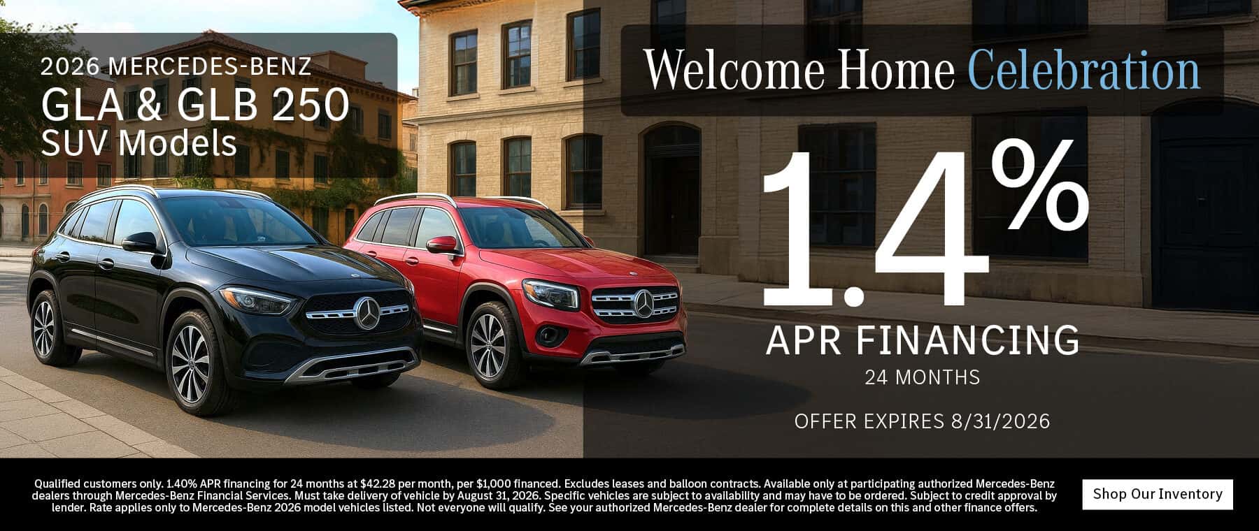 2026 Mercedes-Benz GLA & GLB 250 Models