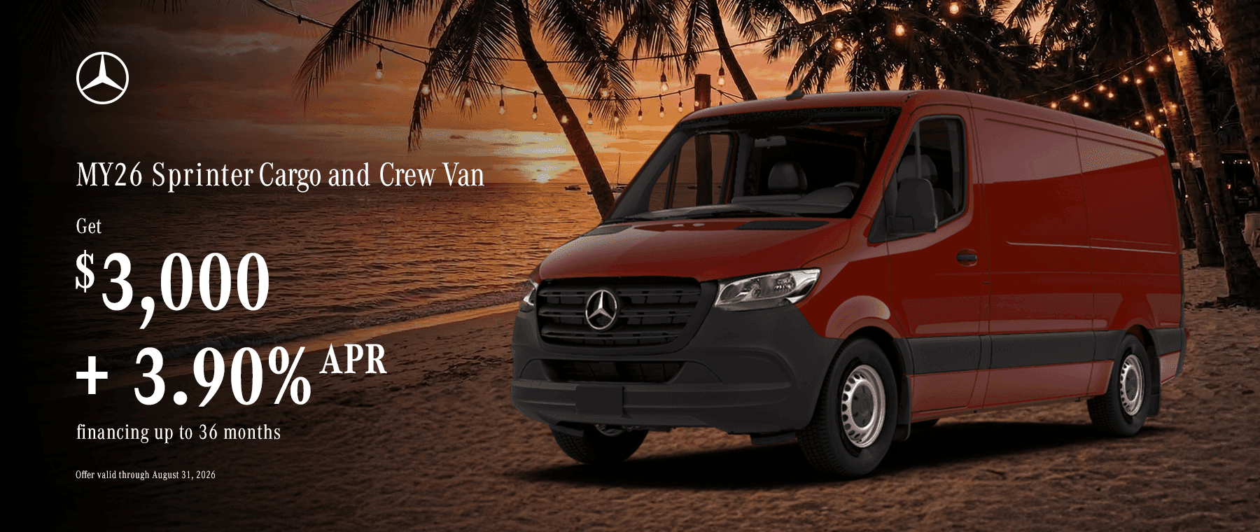 MY26 Sprinter Cargo and Crew Van