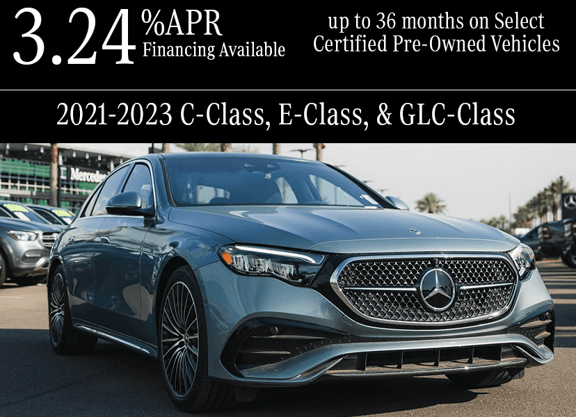 <strong>3.24% Financing on Select Certified Pre-Owned Vehicles</strong>
