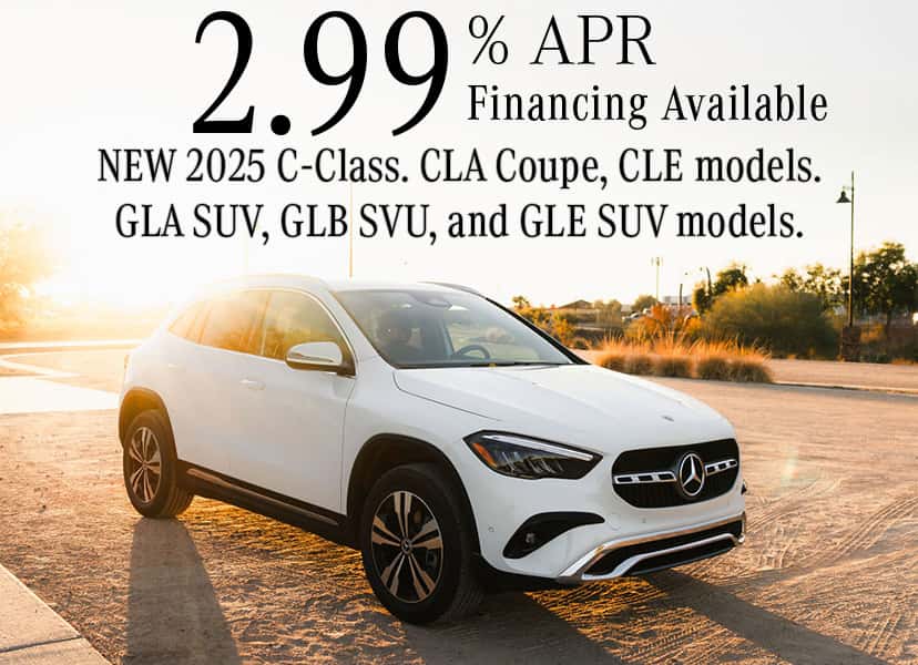 <strong>2.99% APR FINANCING</strong>