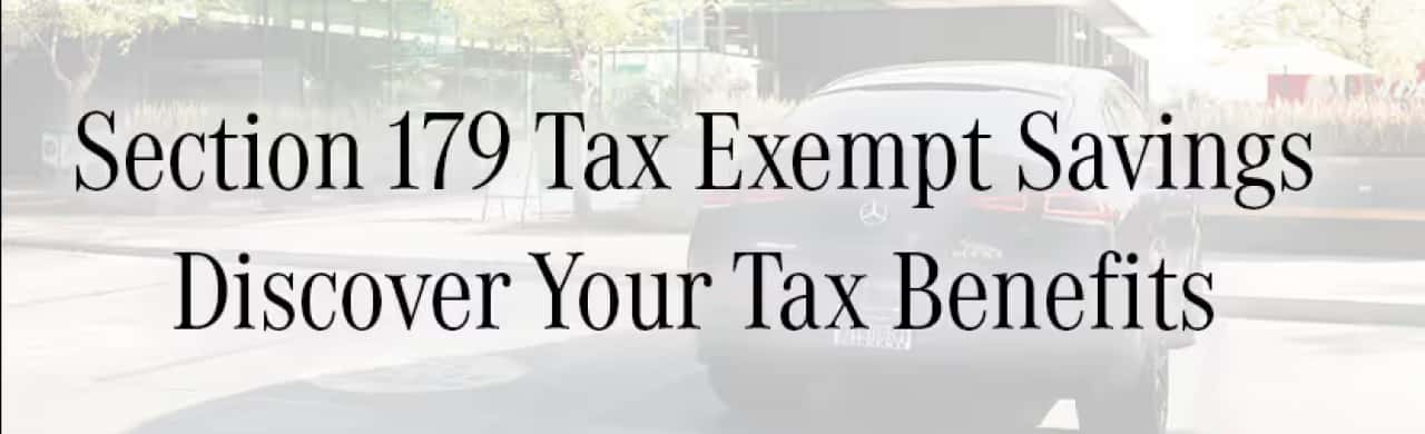 Tax Savings