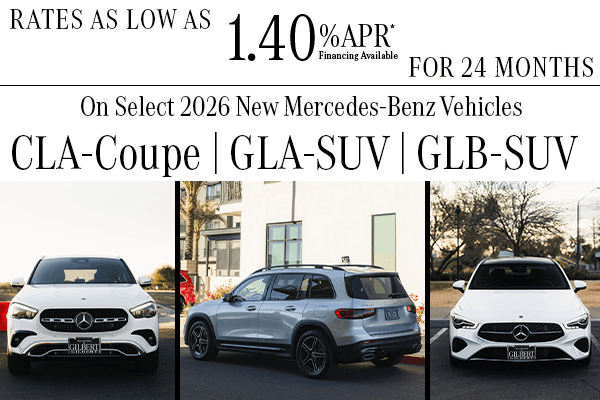 <strong>1.40% APR FINANCING</strong>