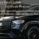 Mercedes-Benz of Gilbert Upgrade Certificate