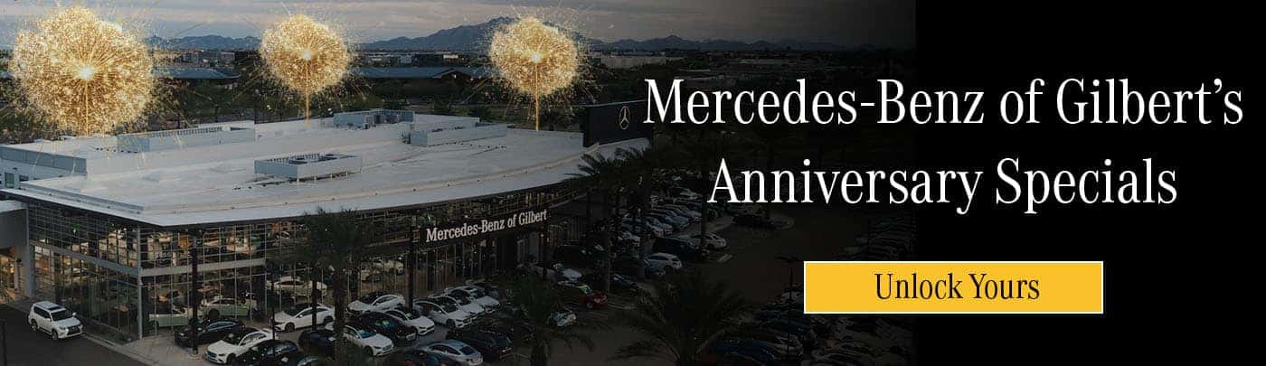 Mercedes-Benz of Gilbert Anniversary Specials Unlocked