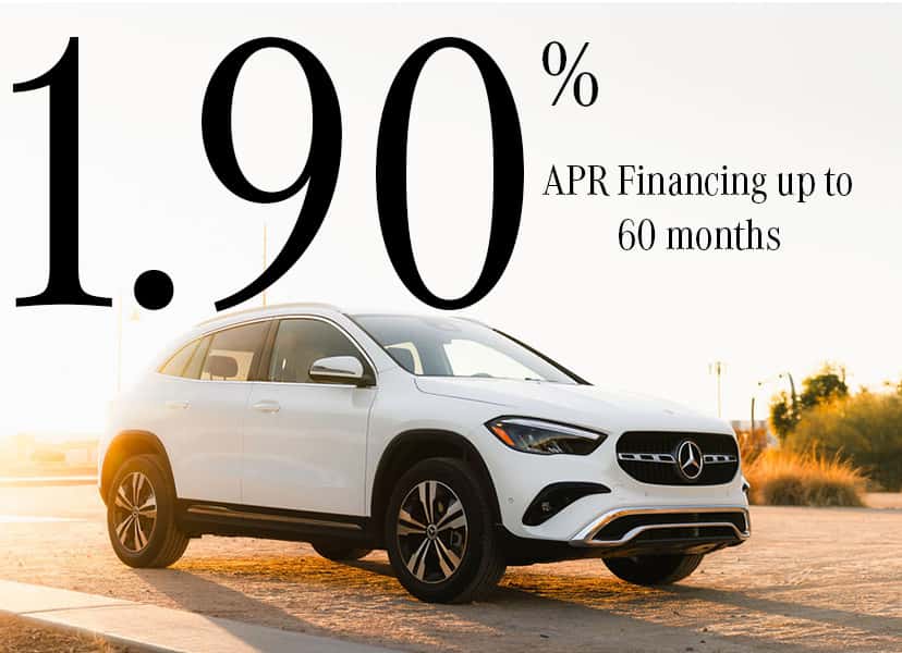 <strong>1.90% APR on Select Former Loaner Vehicles</strong>