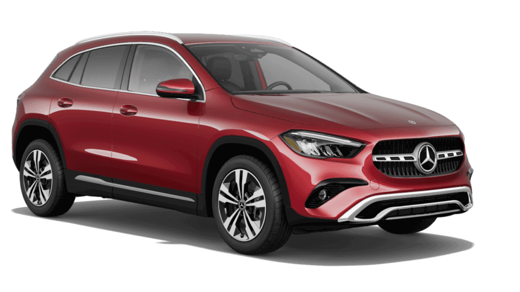 GLA SUV in MANUFAKTUR Patagonia Red Metallic