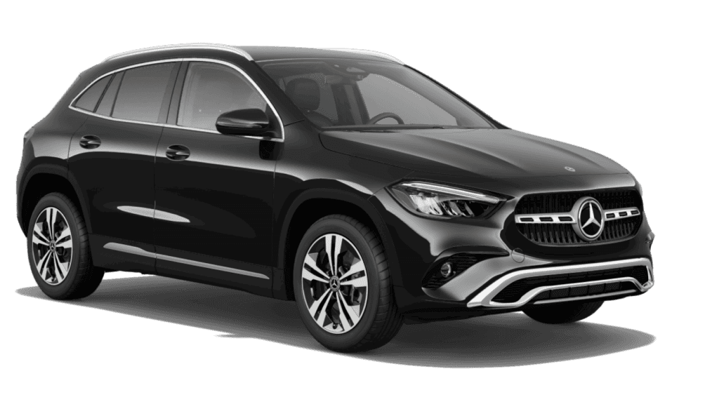 GLA SUV in Night Black