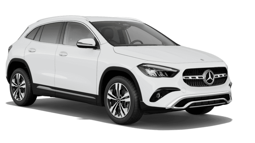 GLA SUV in Polar White