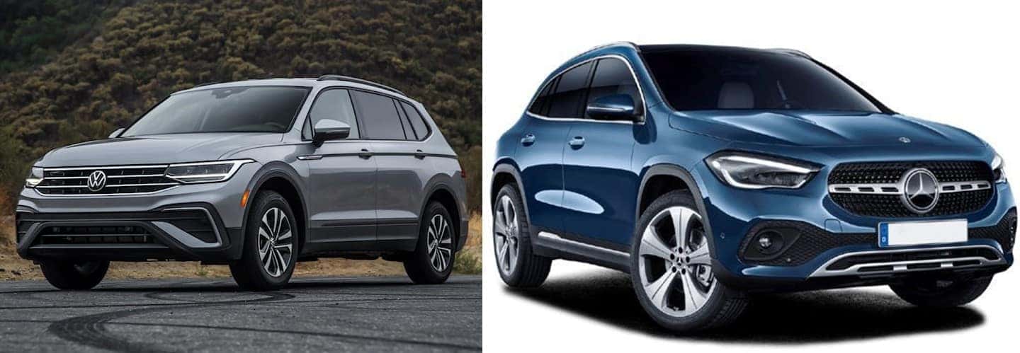 Mercedes-Benz GLA vs. Volkswagen Tiguan: