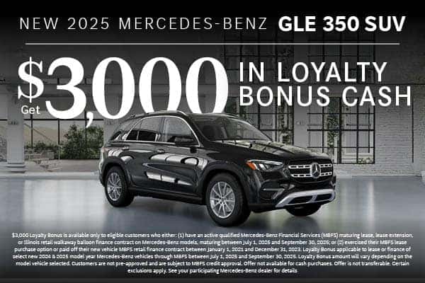 Get $3,000 In Loyalty Bonus Cash