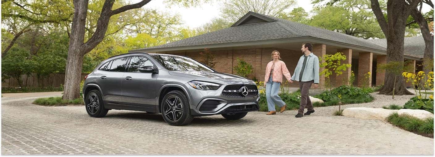 2025 Mercedes-Benz GLA Parked on Couple's Driveway