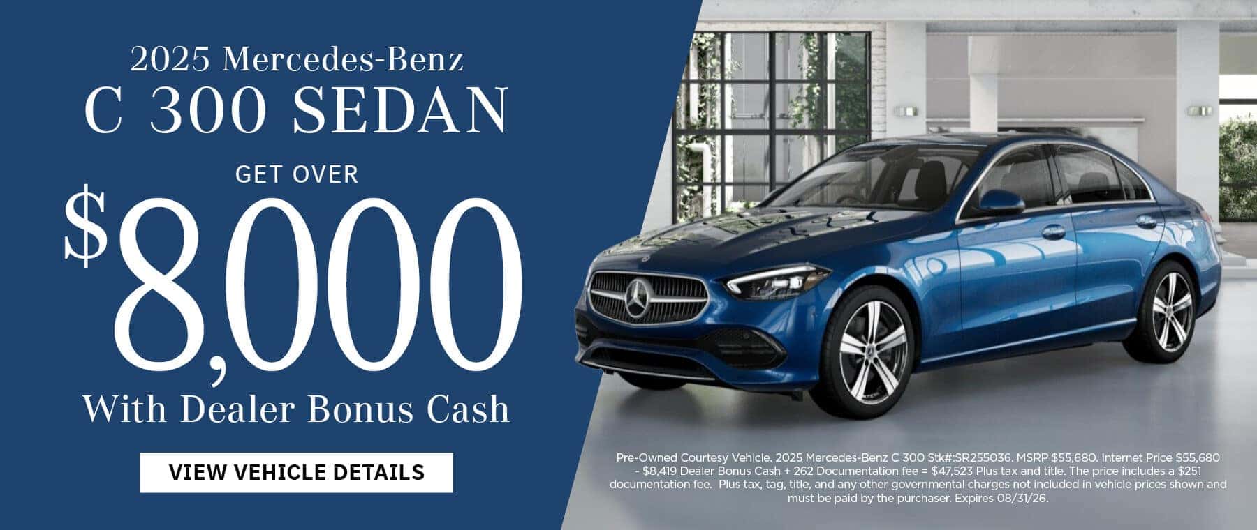 New 2025 Mercedes-Benz C 300