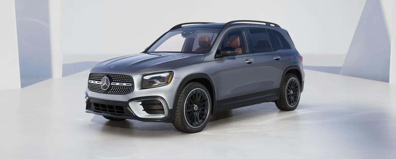 2026 Mercedes-Benz GLB compact luxury SUV in gray