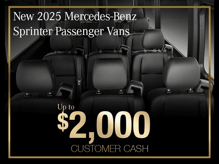 2025 Mercedes-Benz Sprinter Passenger Vans